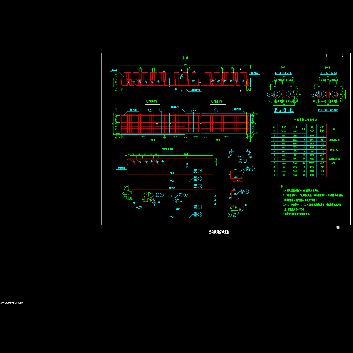 05 8m中板钢筋布置图.dwg