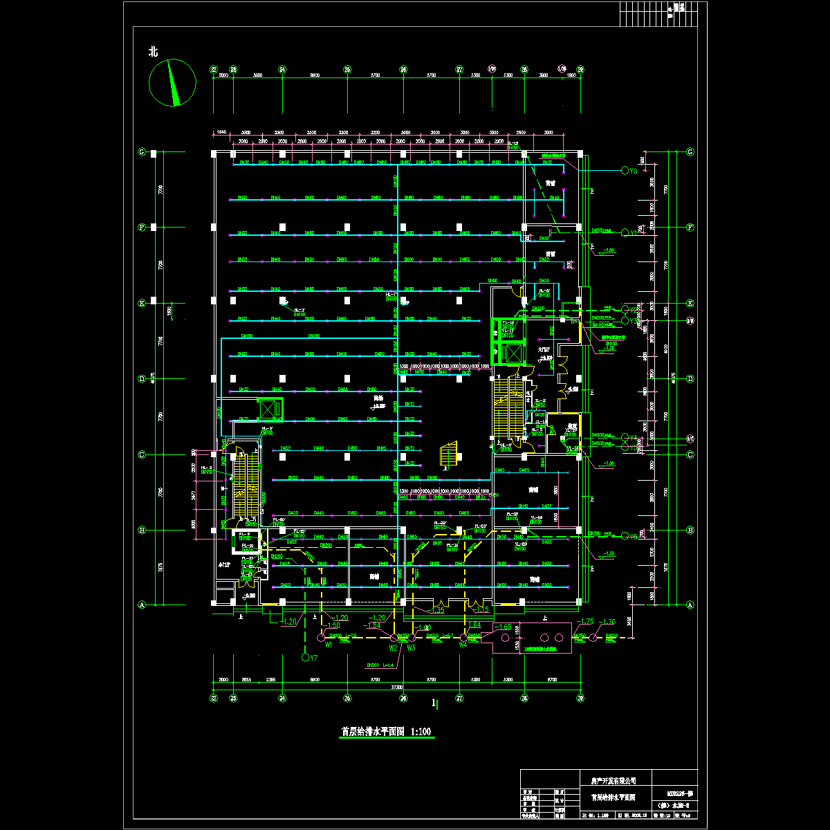 首层给排水平面图.dwg