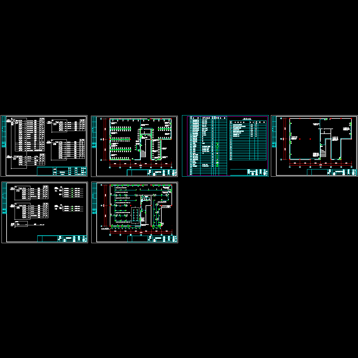 大型网吧电气设计CAD施工图纸.dwg - 1