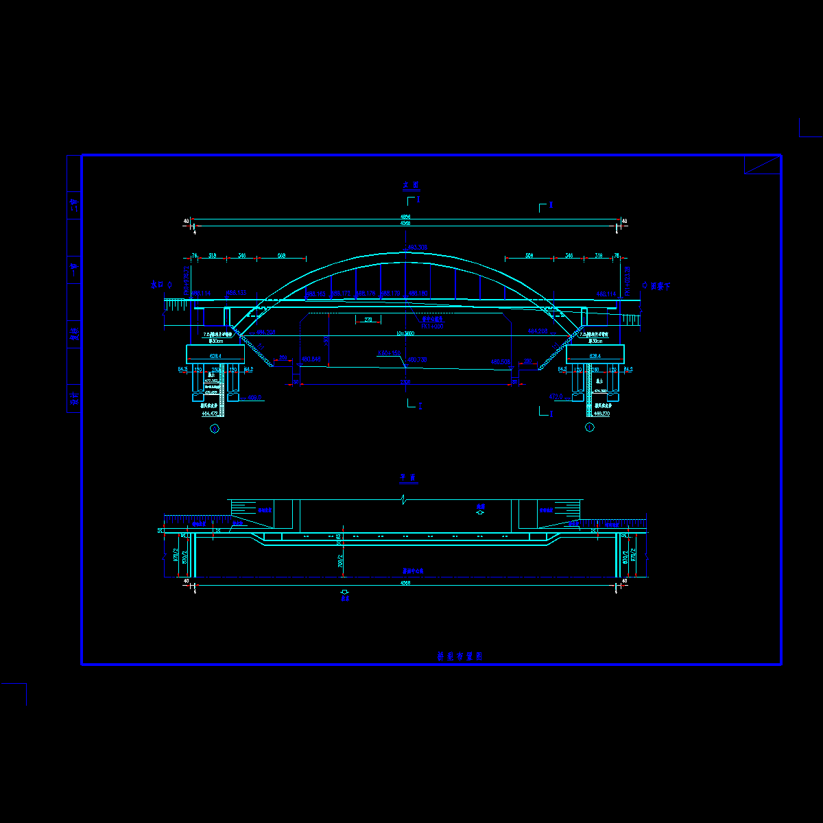 xx分离式立交桥型图.dwg