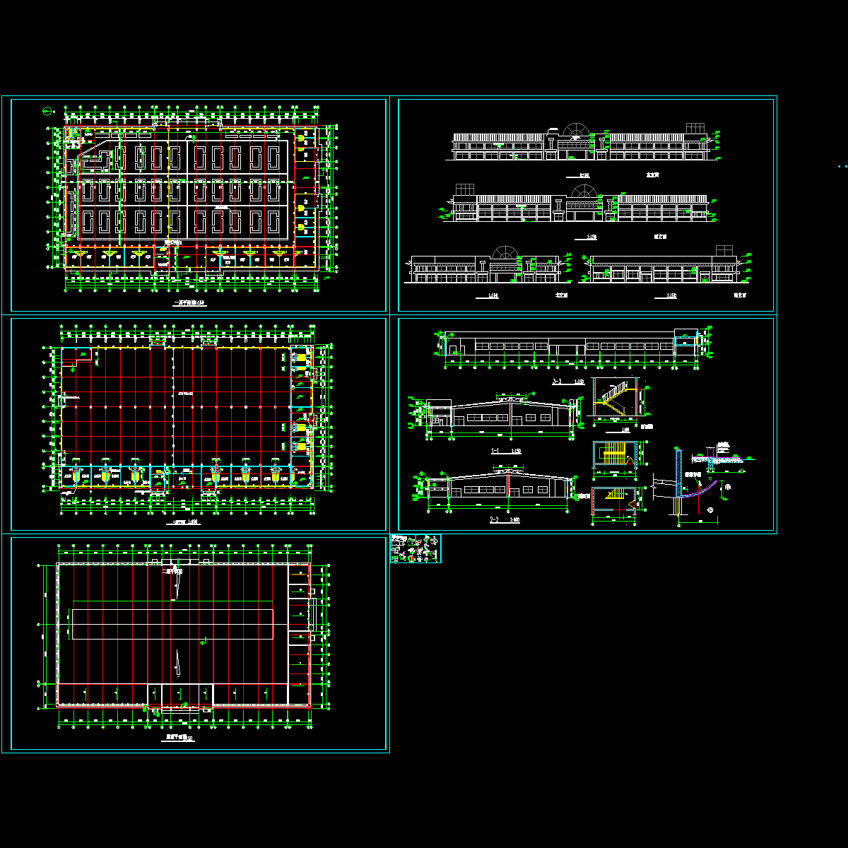 现代农贸市场建筑设计方案.dwg - 1