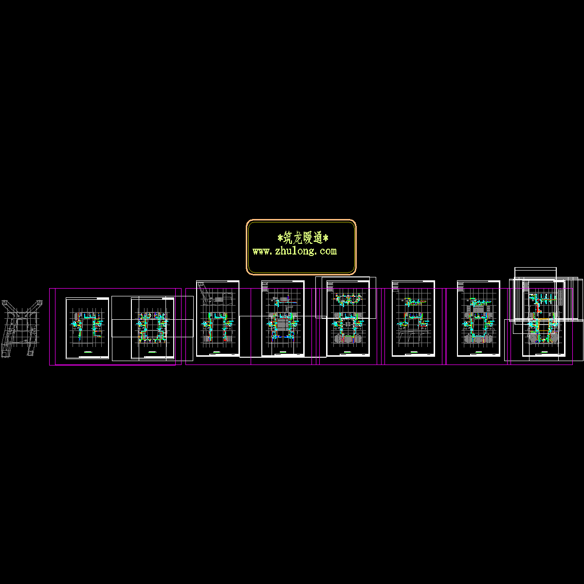 空调水系统平面图.dwg