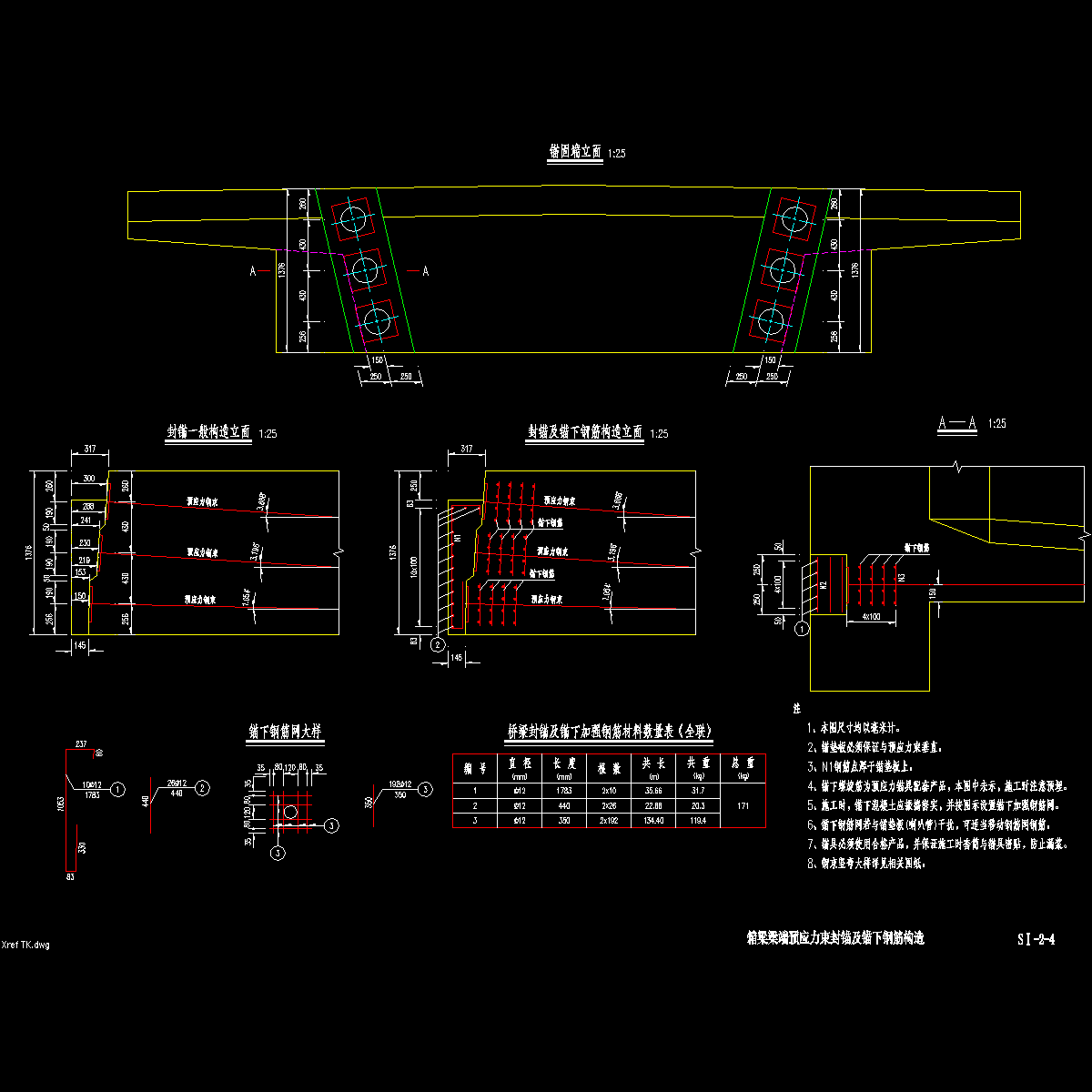 04箱梁梁端预应力束封锚钢筋构造.dwg