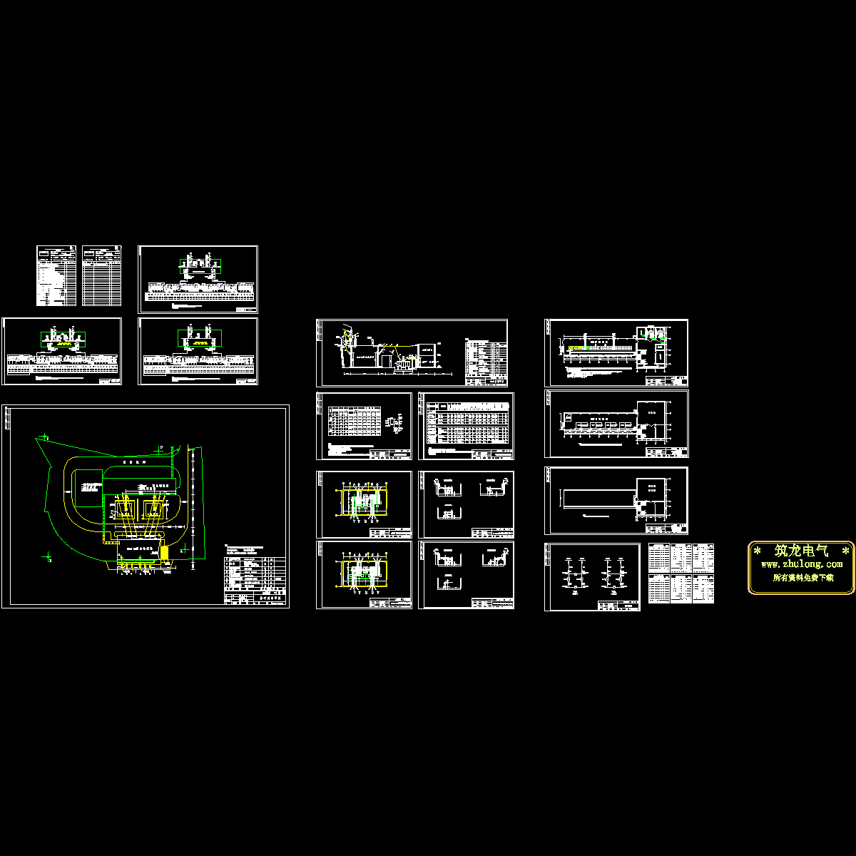 某变电站升压改造总图.dwg