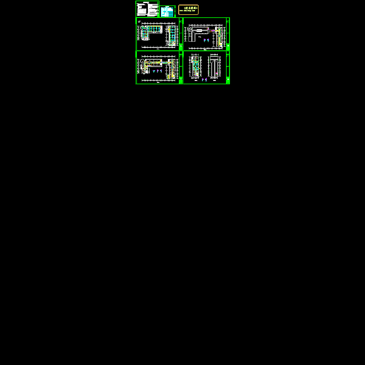 邮政大楼空调设计图纸.dwg - 1