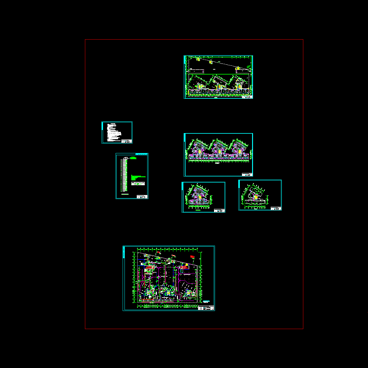 上23层住宅楼通风图纸（7页图纸）.dwg - 1