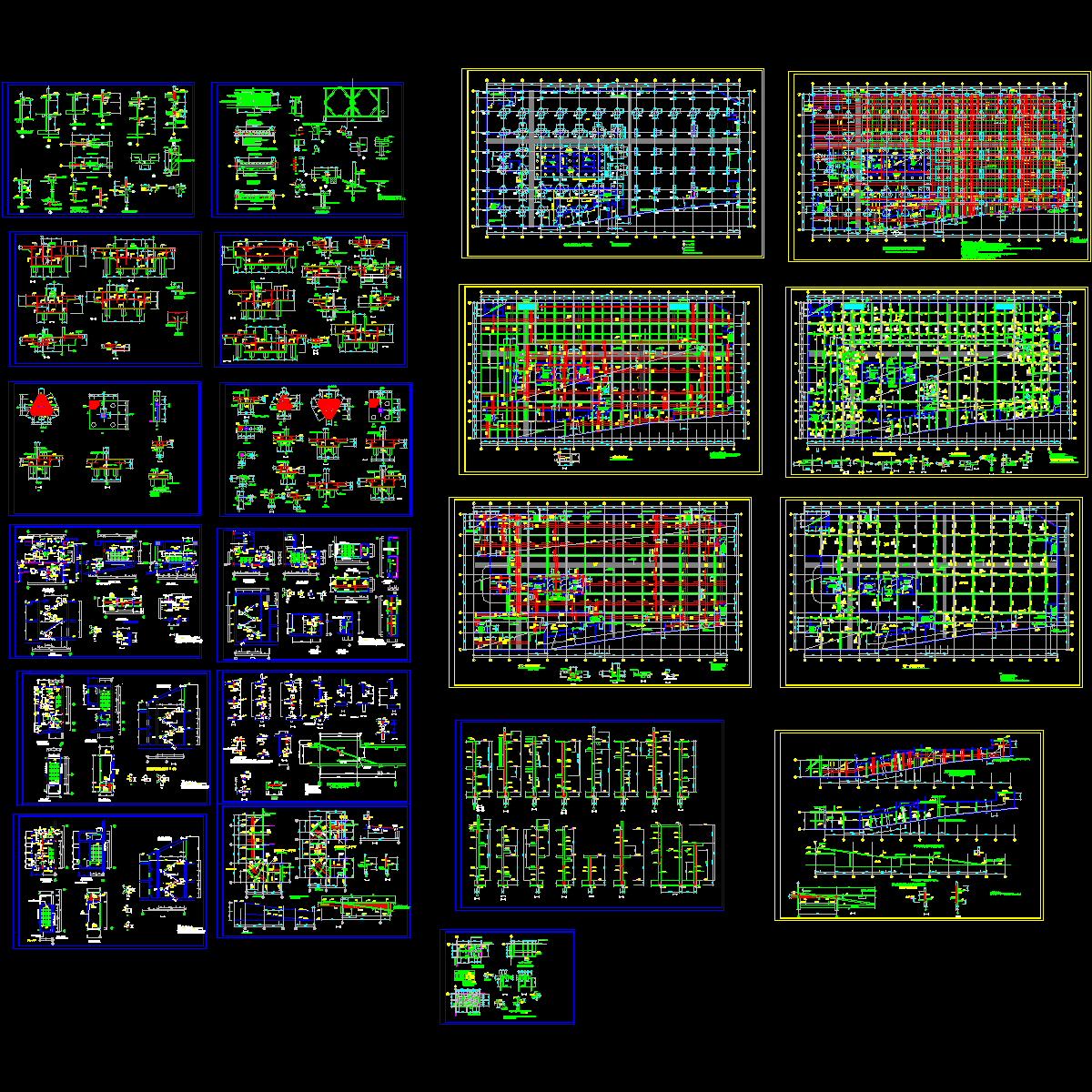 基础及地下室结构CAD详图纸.dwg - 1