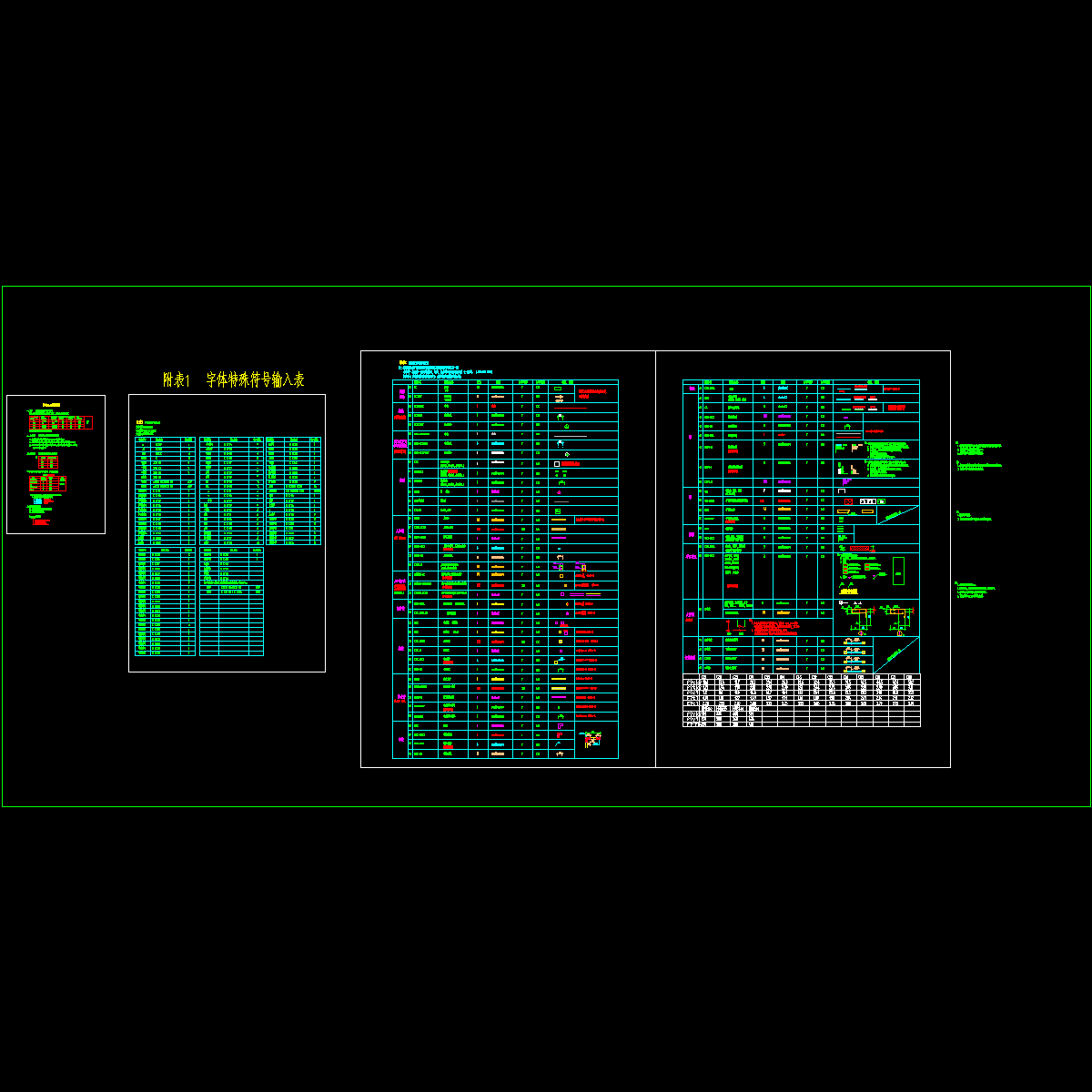 结构设计CAD制图纸标准.dwg - 1