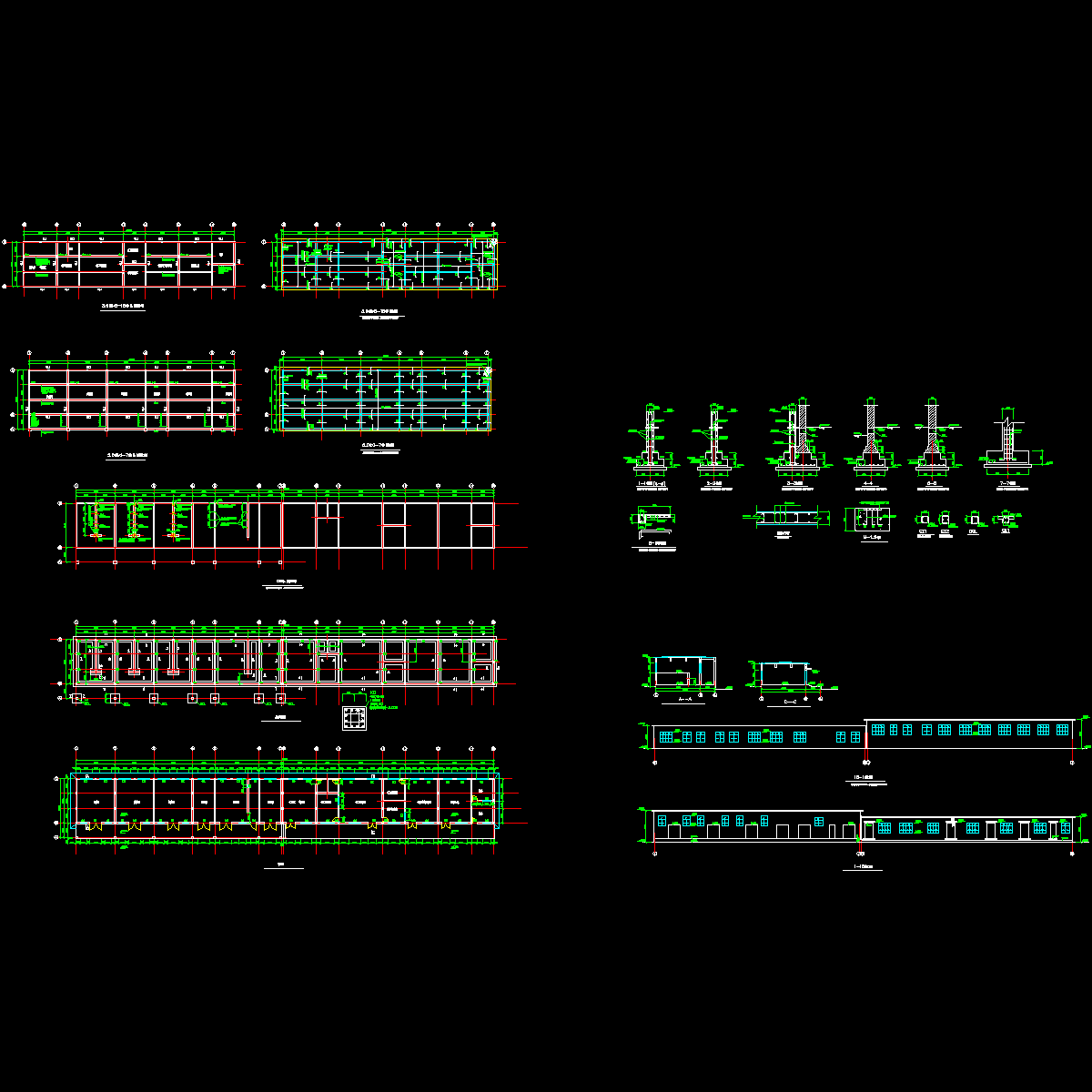 制氧北充装间等土建图纸.dwg