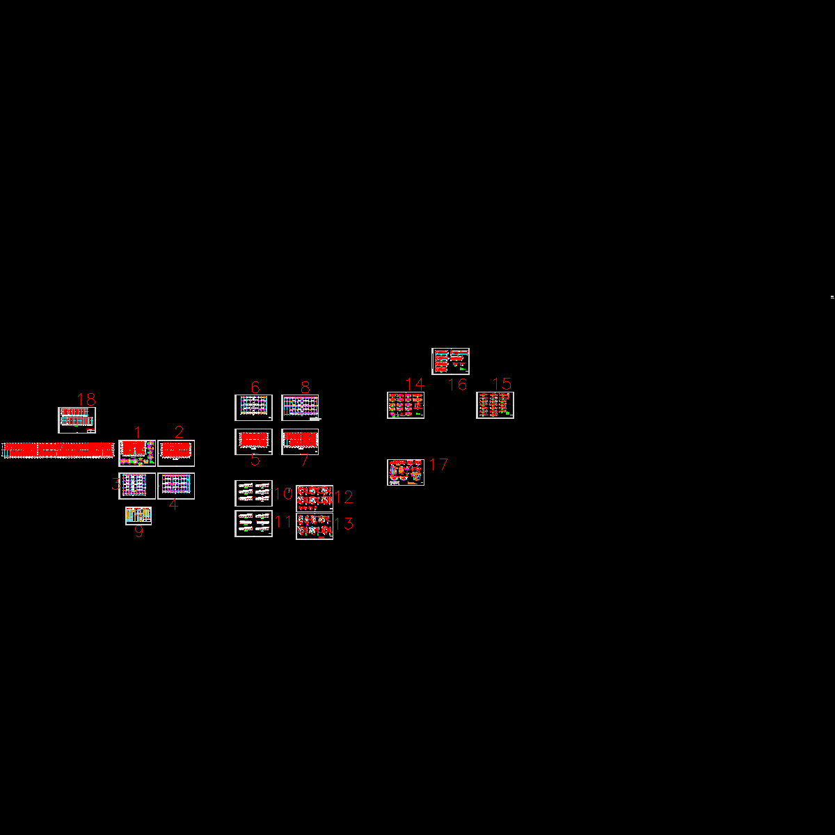 改造工程屋面系统结构节点构造CAD详图纸.dwg - 1