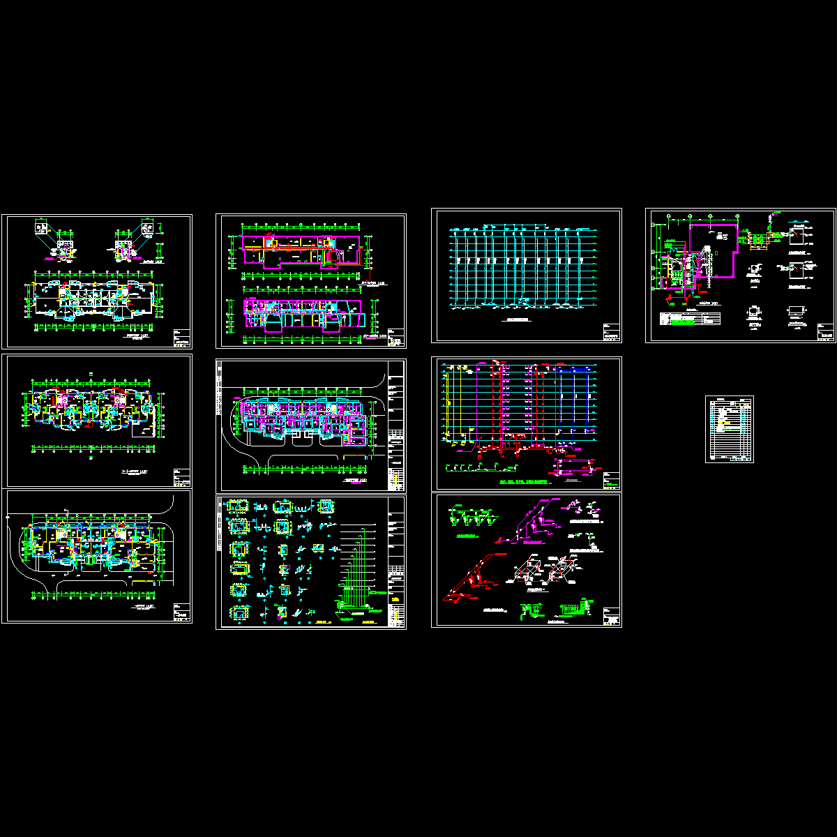 11层安置房给排水大样图.dwg - 1