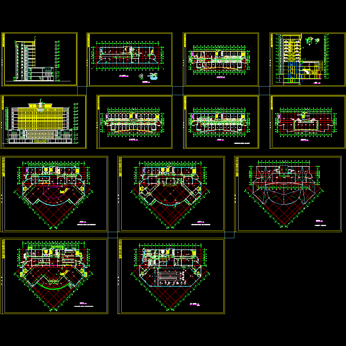 高档酒店建筑设计方案.dwg - 1