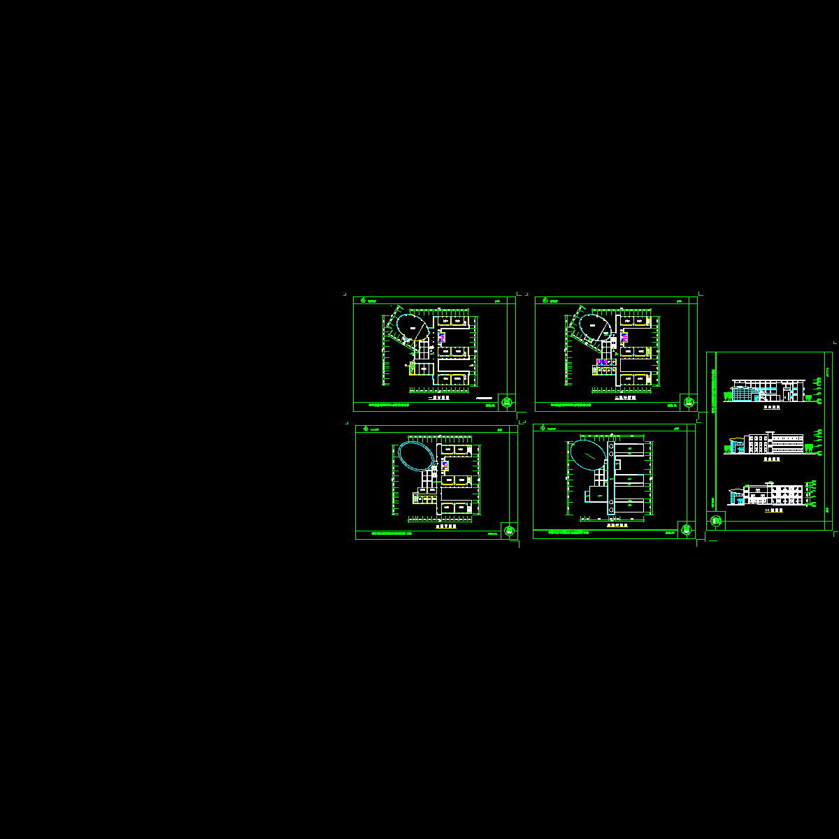 小学建筑设计方案.dwg - 1