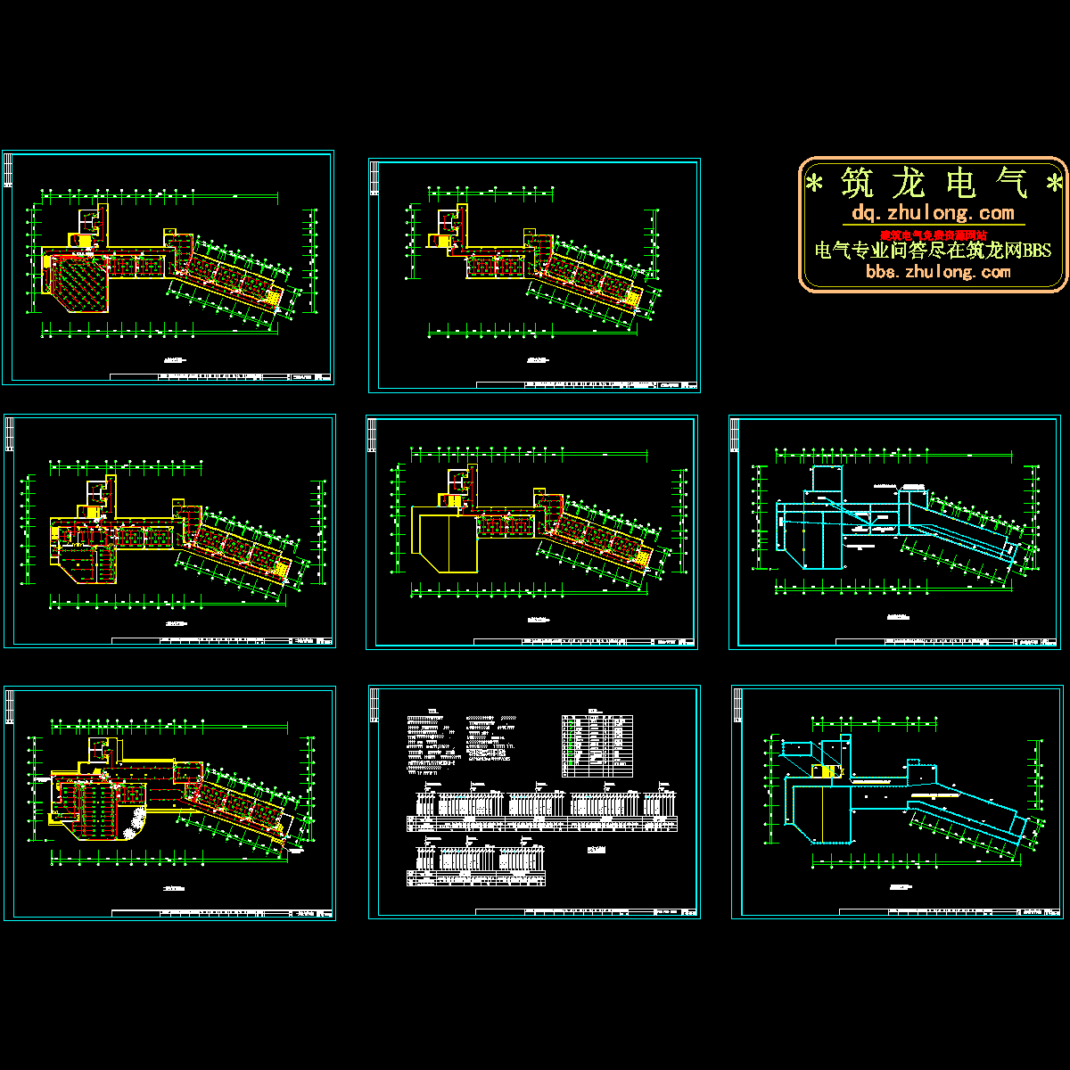 5层学校综合楼电气施工图纸.dwg - 1