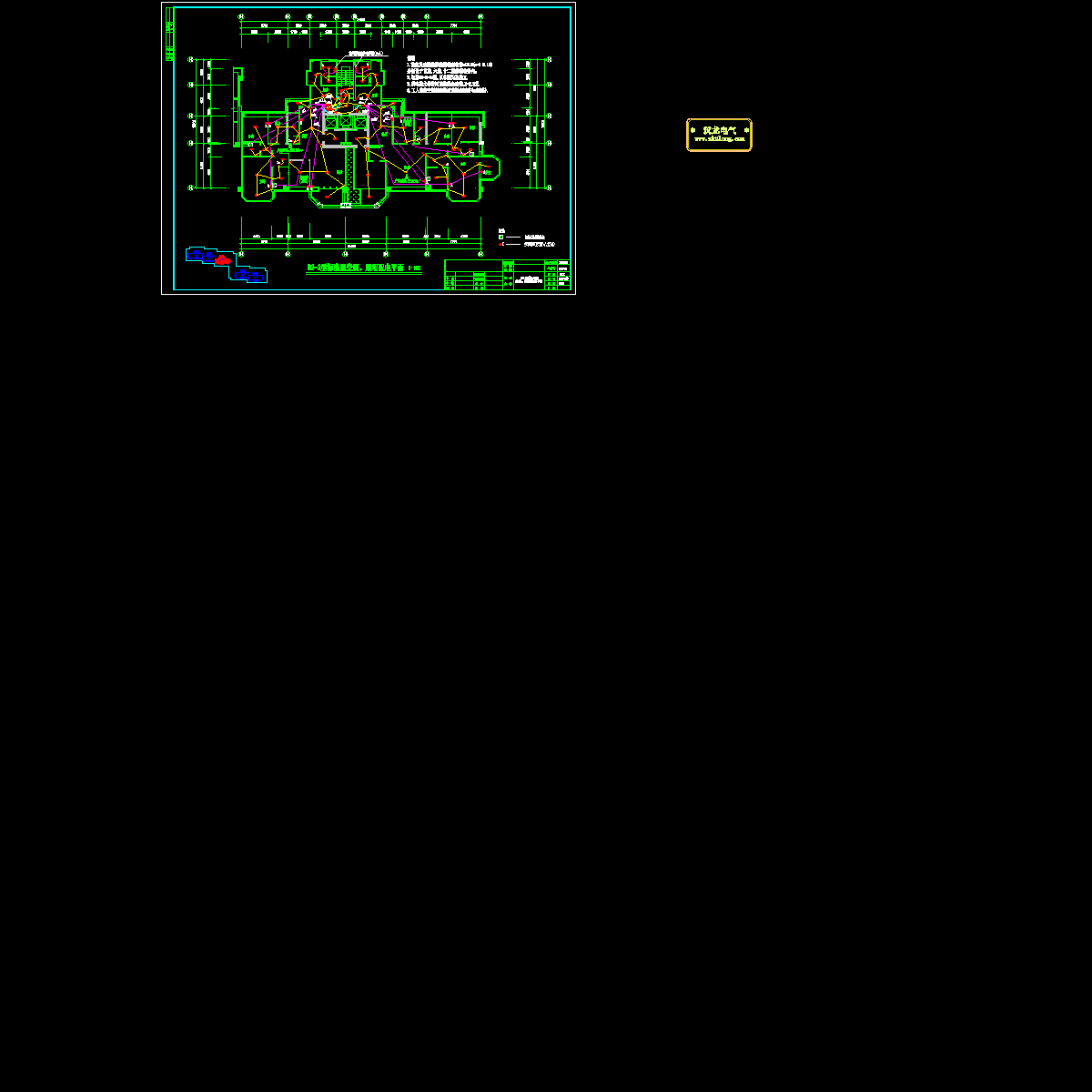 b2-3标准层照明平面.dwg