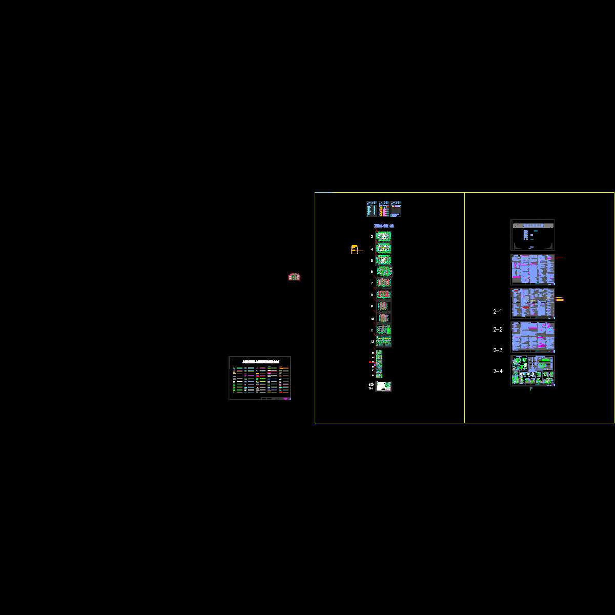 3层法式双拼别墅建筑施工CAD图纸（知名地产）.dwg - 1