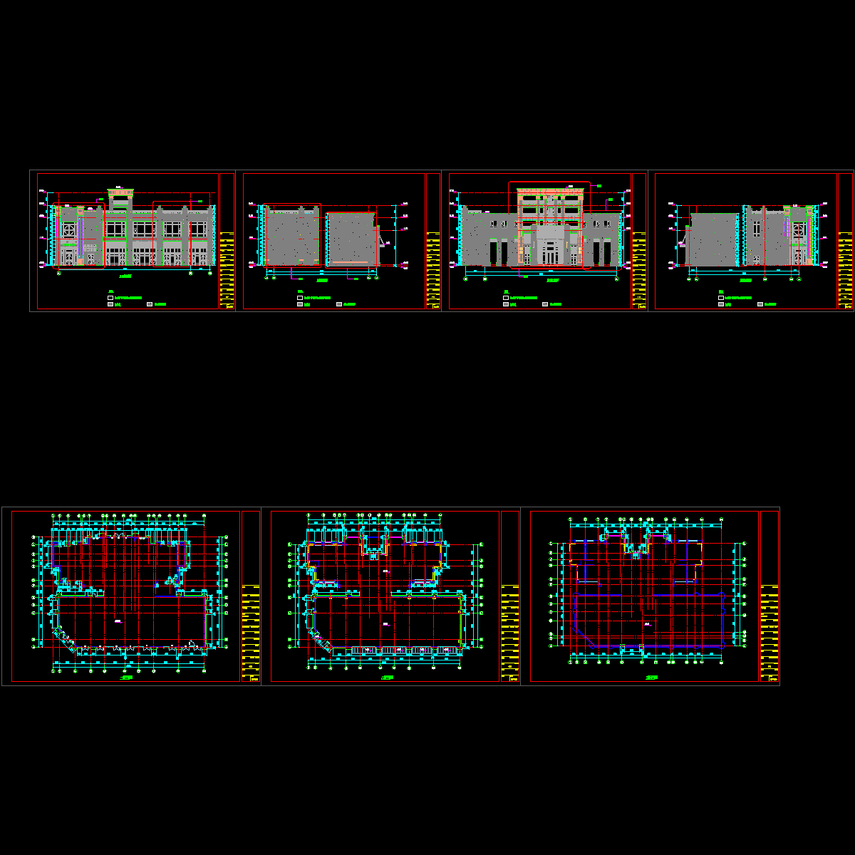 3#楼平立面.dwg