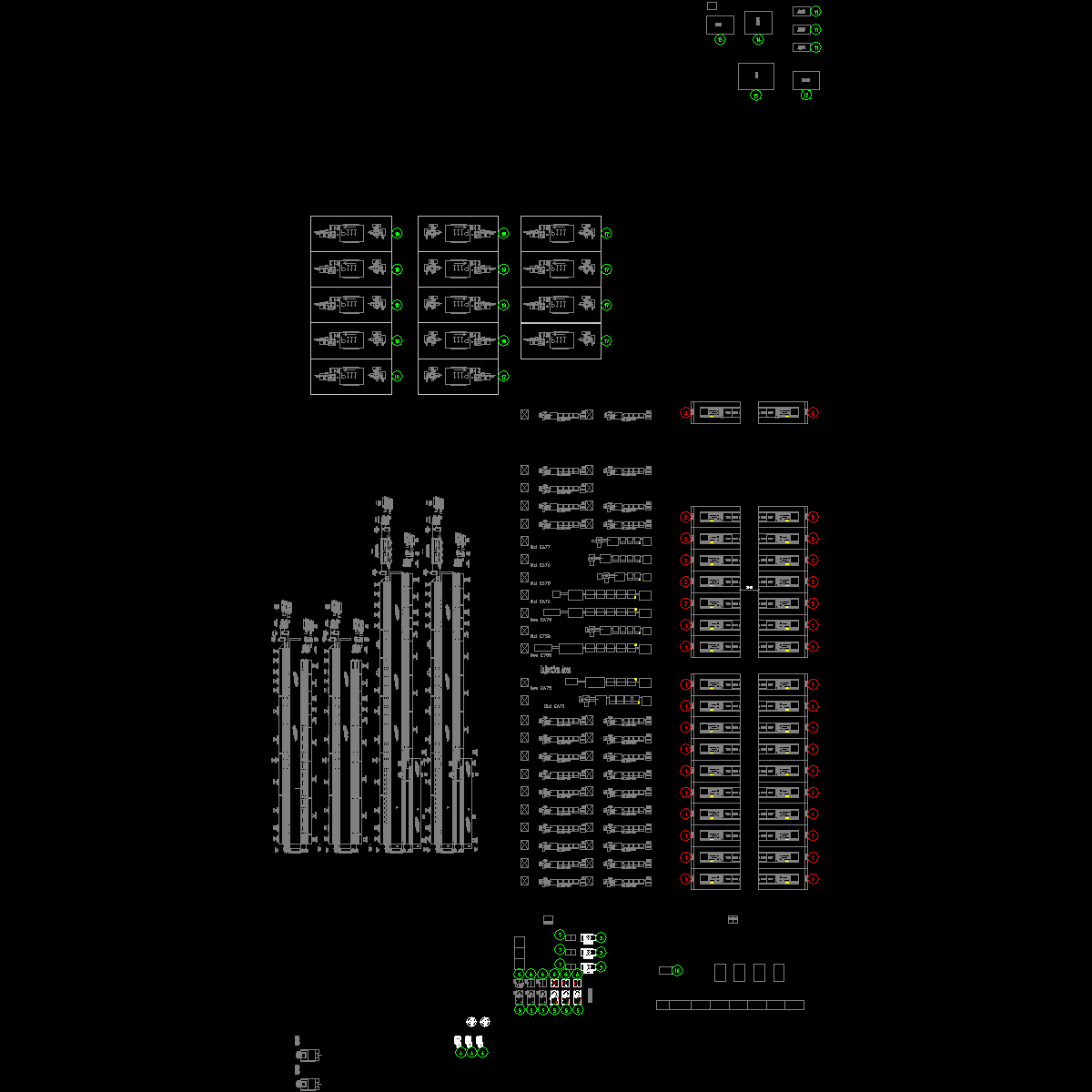 6层电子元器件厂房暖通CAD施工图纸.dwg - 1