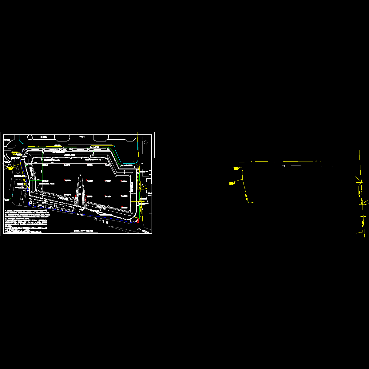 广场改造基坑支护与土方关系CAD详图纸.dwg - 1