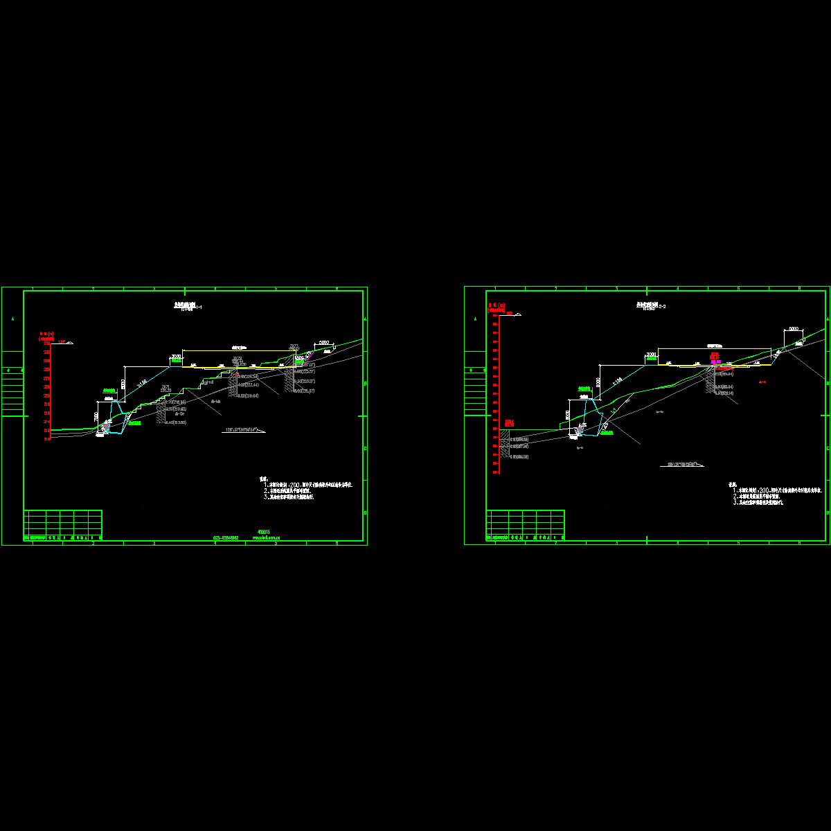 5挡墙典型断面图.dwg