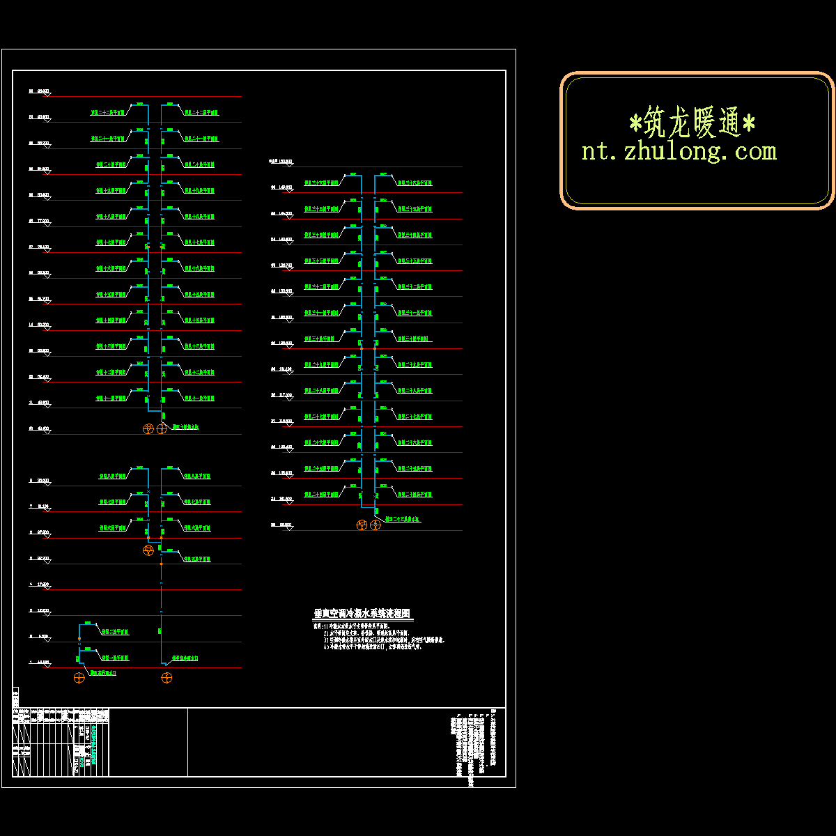 暖通冷凝水系统图.dwg