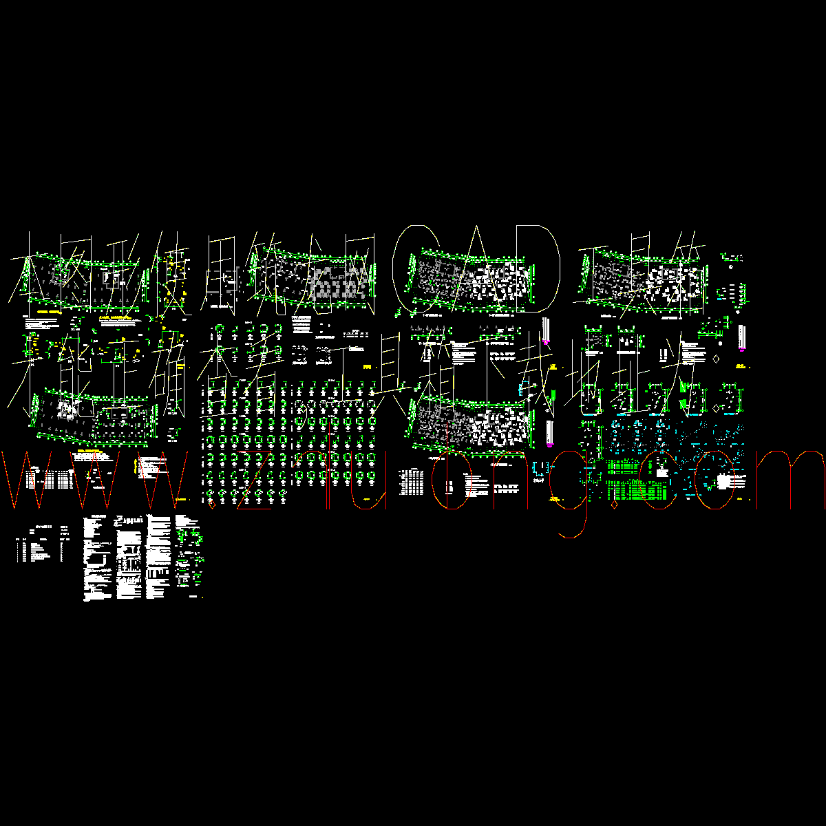 江西某小区住宅楼结构图.dwg