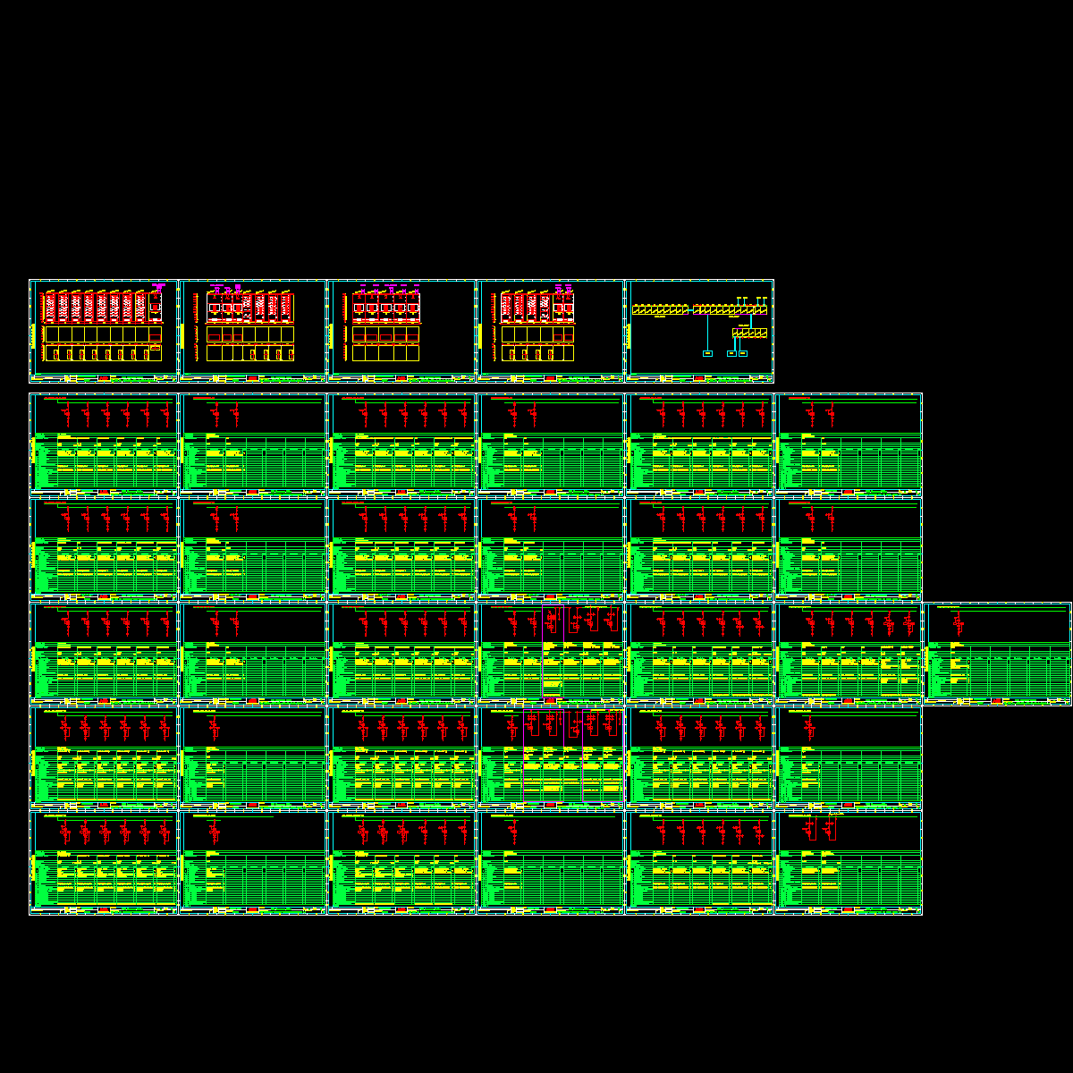 天然气管道工程电气配电系统图纸.dwg - 1