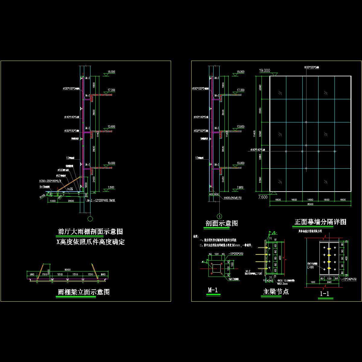 厂房幕墙玻璃.dwg