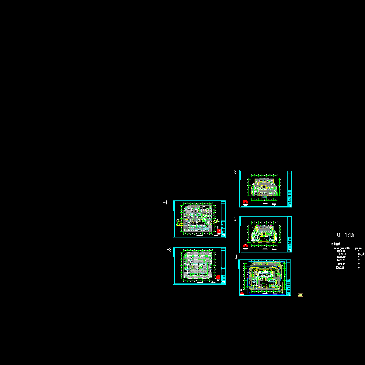 -1,-3,1～3层喷淋平面（s-21，23～26）.dwg