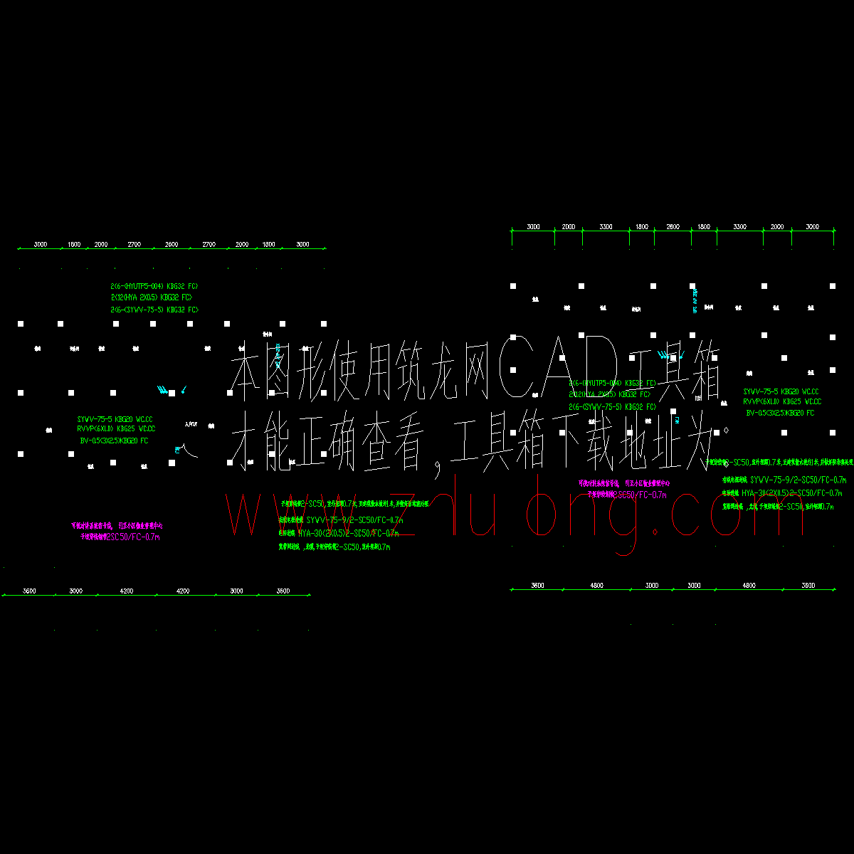 某住宅楼一层弱电进线布置图p.dwg