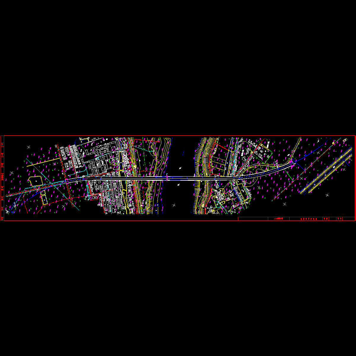 1-05全桥桥位平面图.dwg