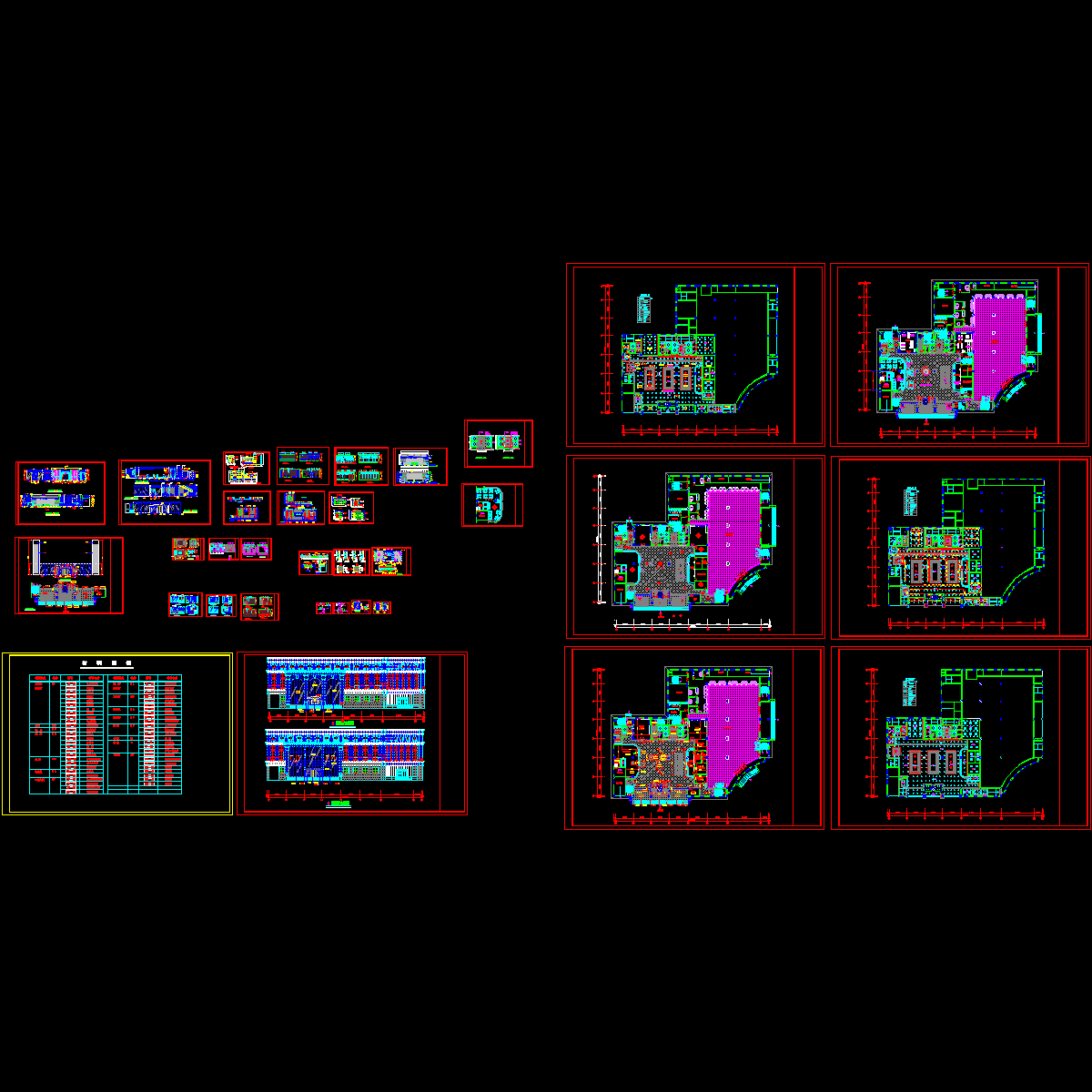 四星酒店大堂CAD施工图纸.dwg - 1
