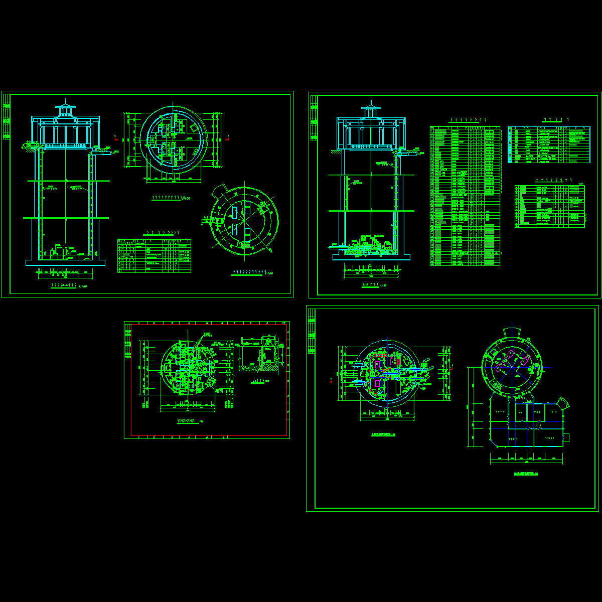 取水泵站CAD施工图纸.dwg - 1