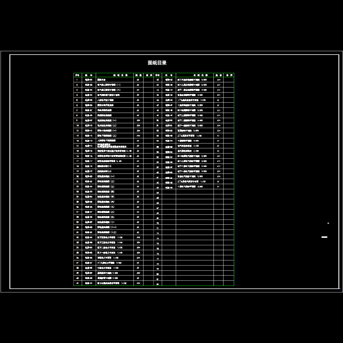 电施-01图纸目录.dwg