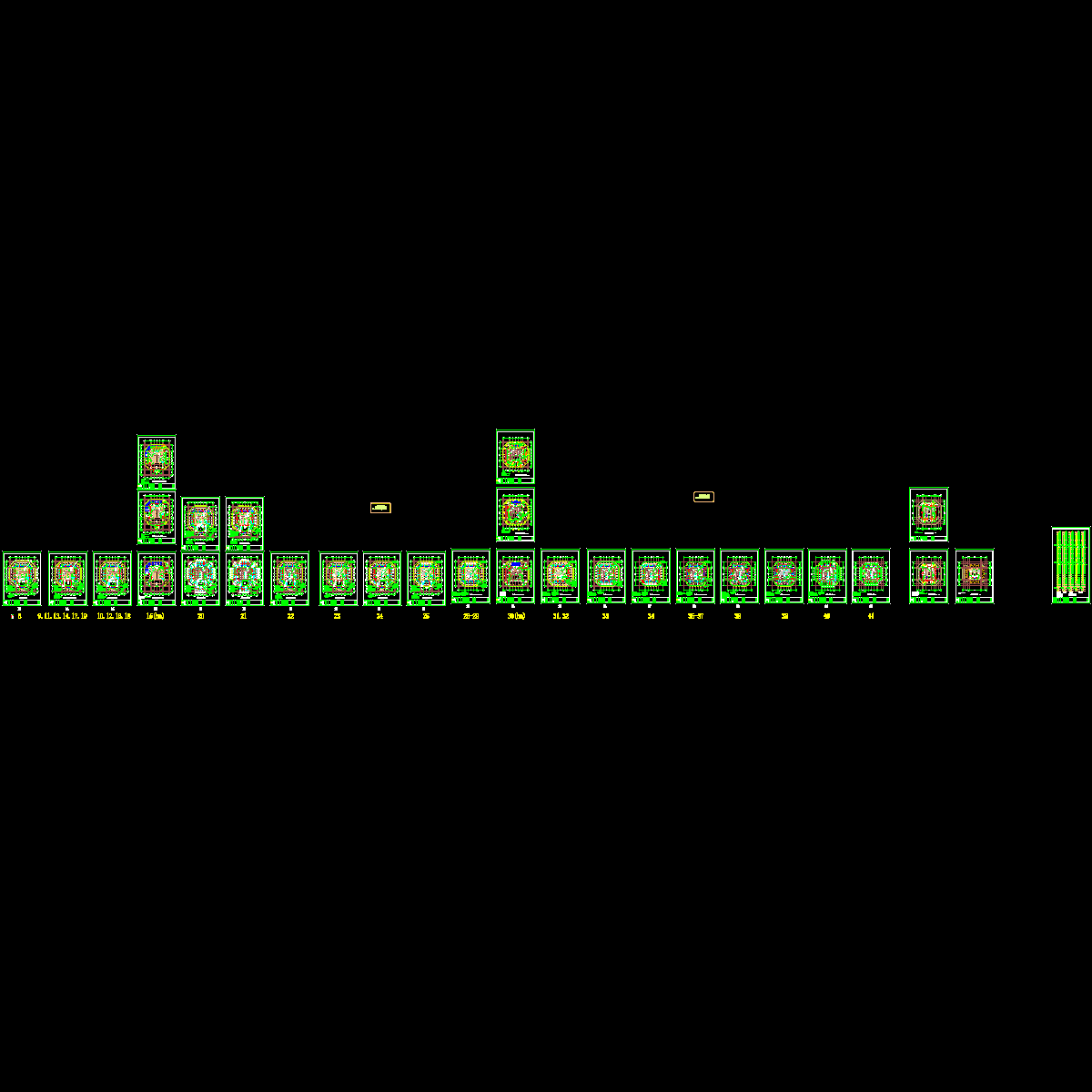 宾馆塔楼平面图0730.dwg