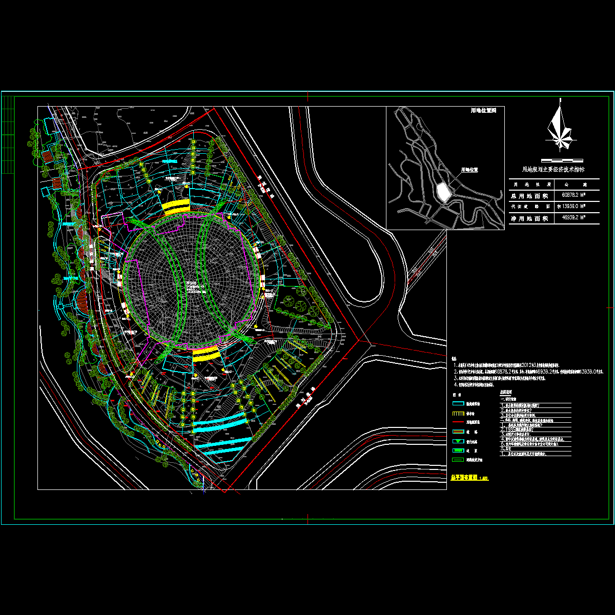 体育馆总平面图9.2.dwg