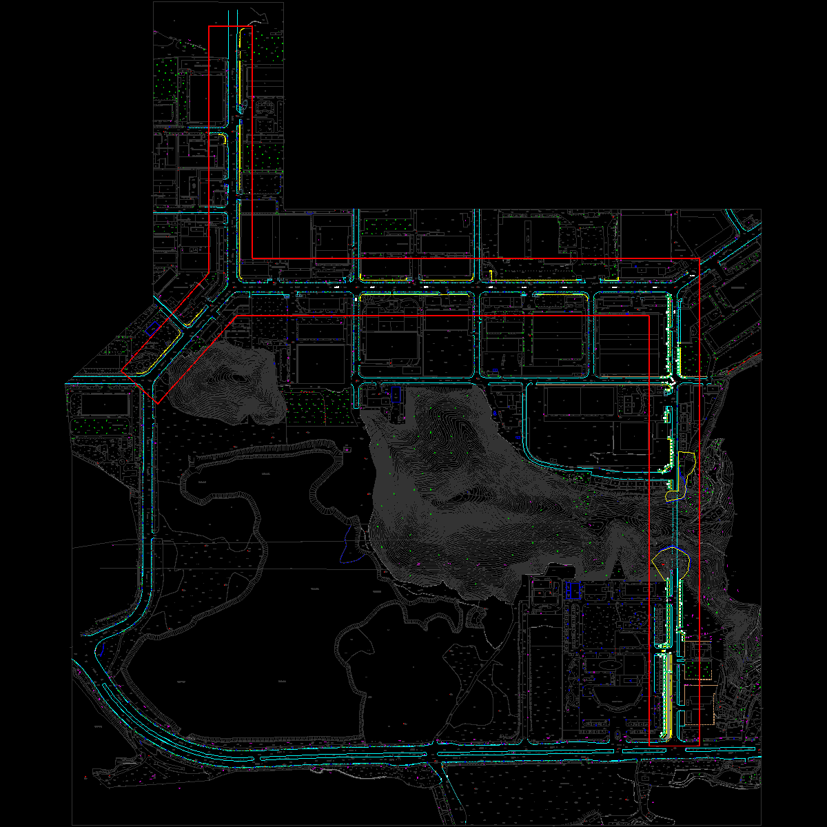 ld-1.01山工业区环境整治总平面图_t3.dwg