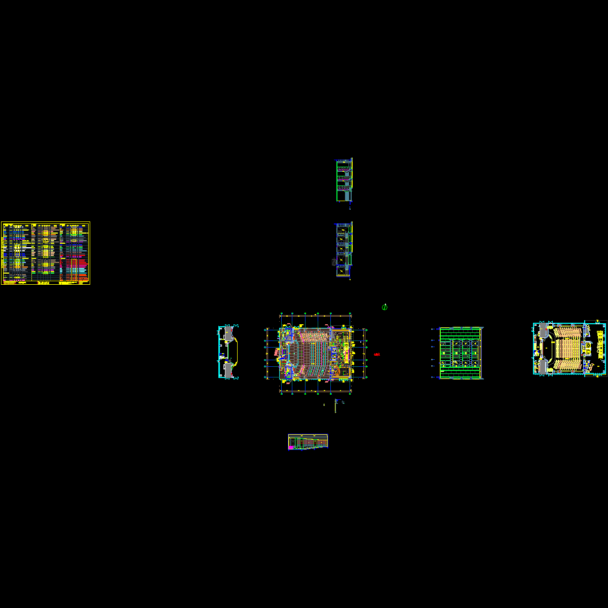 一层报告厅会议设备平面图.dwg