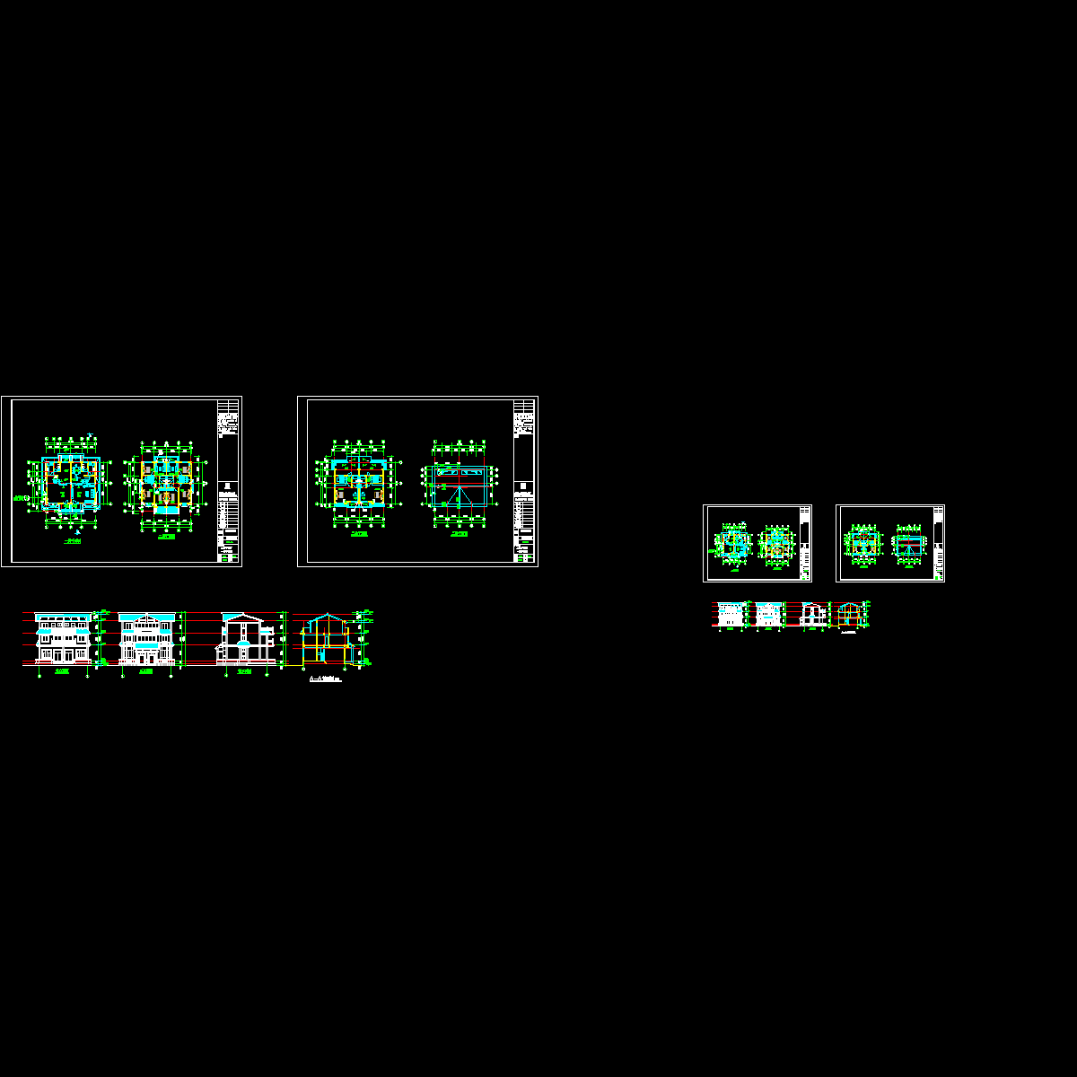 郑州联排平面图.dwg