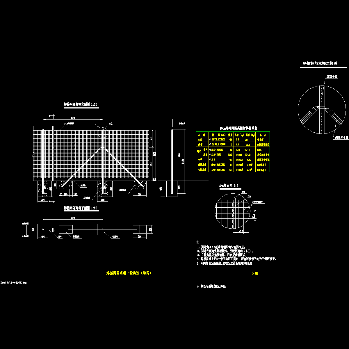 隔离01焊接隔离栅.dwg