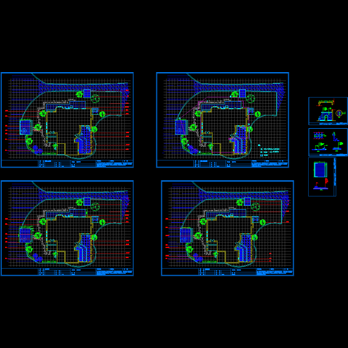 波西米亚岛景观别墅设计CAD施工方案图纸.dwg - 1