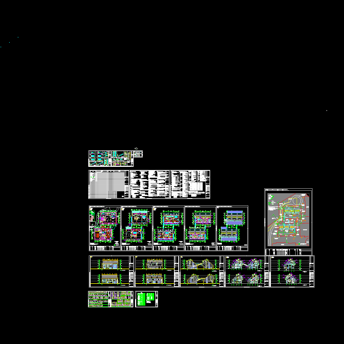 2657平米4层世博会伦敦馆建筑方案设计图纸.dwg - 1