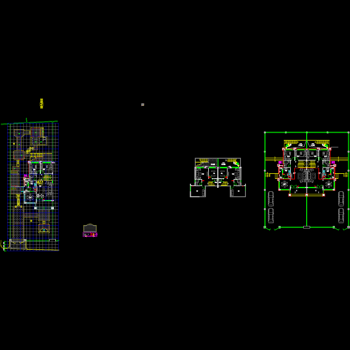 427#别墅平面b3-1.dwg