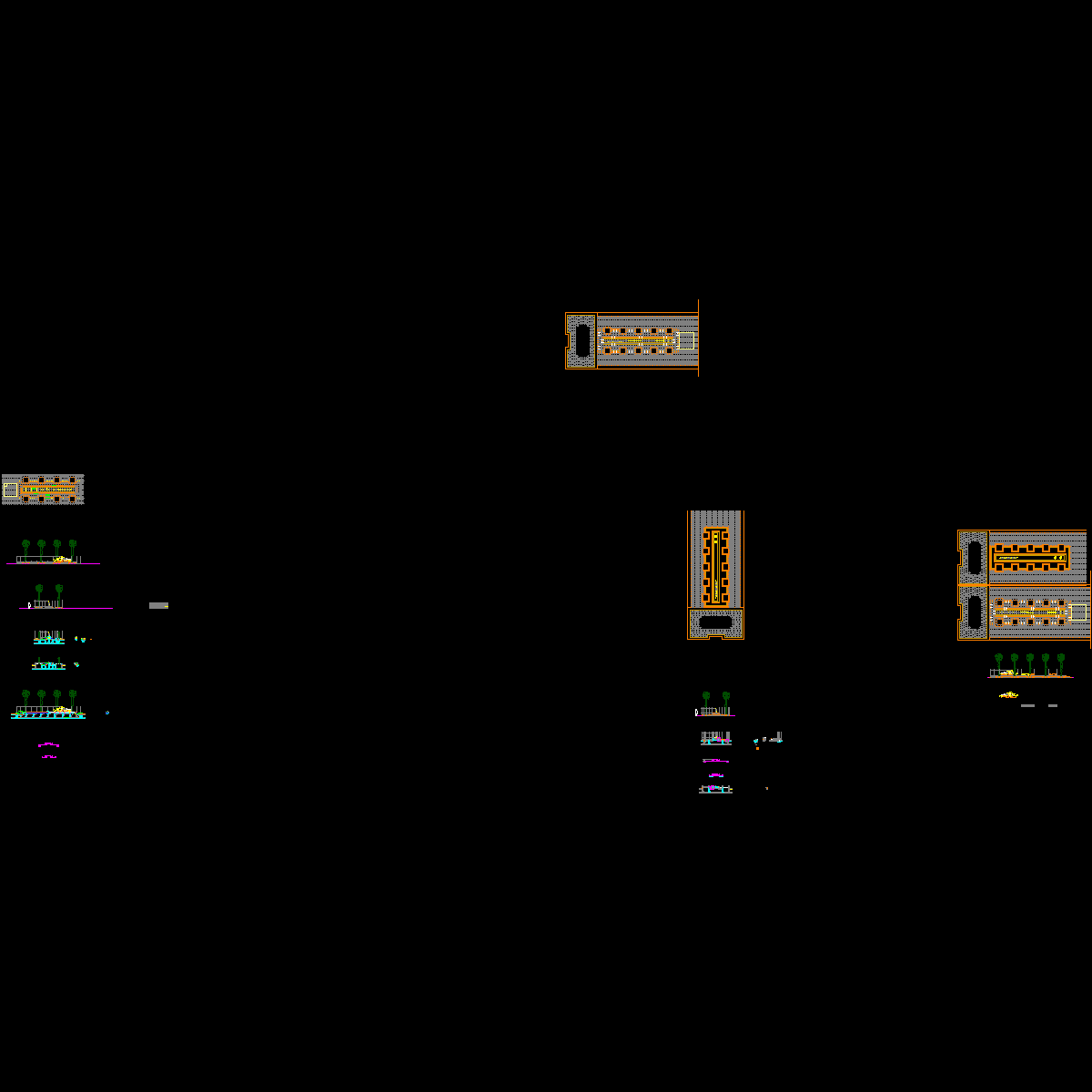 时代典雅住宅入口A3型景观CAD施工图纸设计.dwg - 1