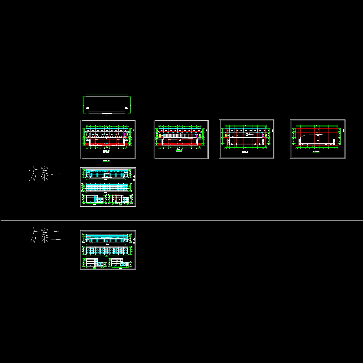 3层交警支队车辆管理所办公楼方案（效果初设图纸） - 1