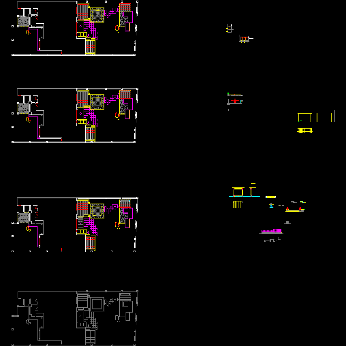 专业别墅庭院绿化设计施工图_1.dwg