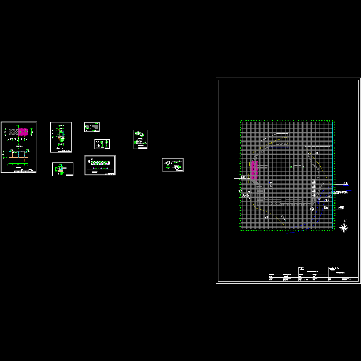 园路及小品做法图.dwg