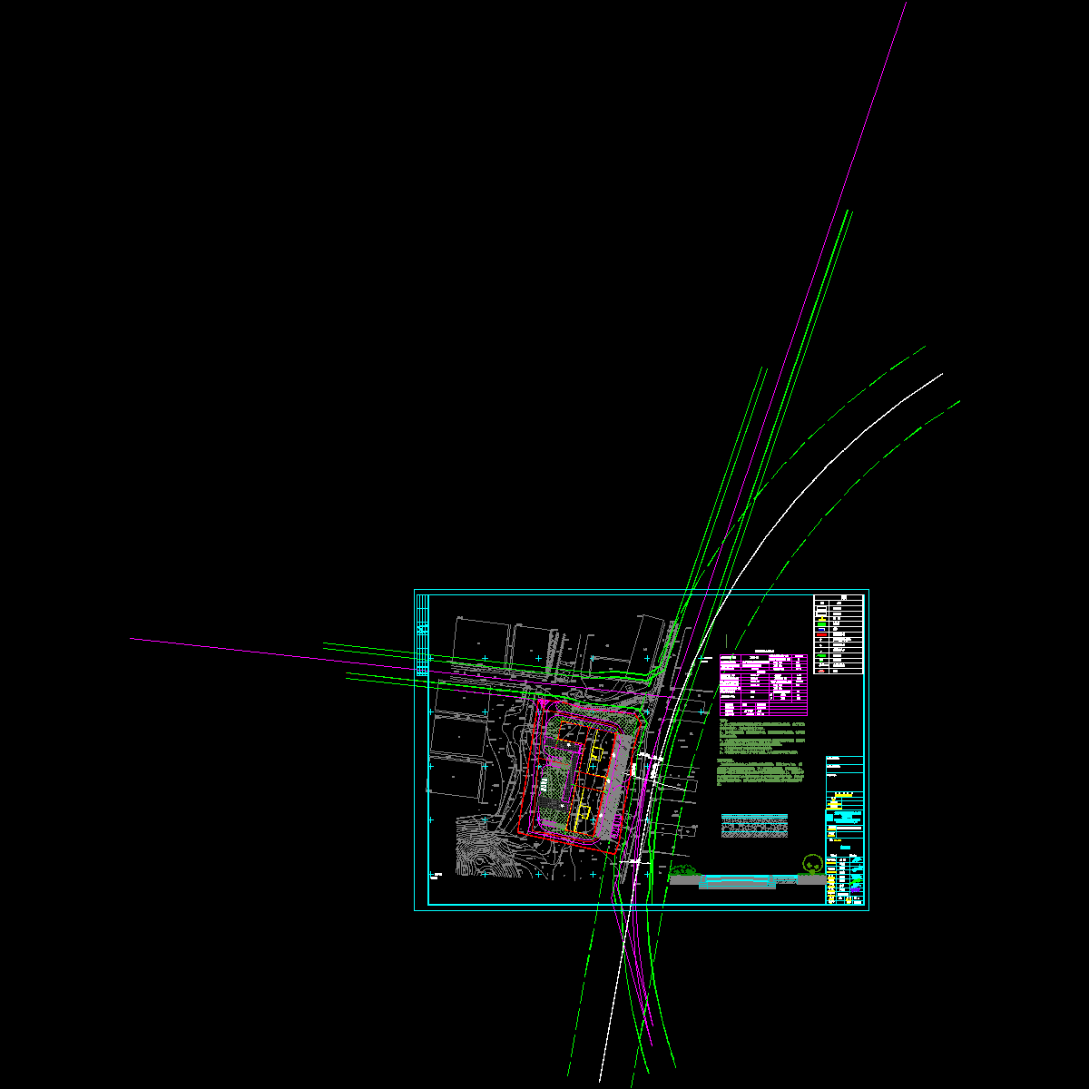 果蚕科研用房迁建工程总平面布置图.dwg