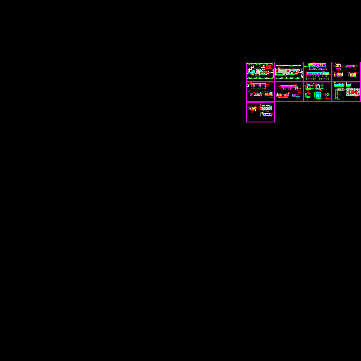 21套屋顶花园CAD施工方案图纸（15）.dwg - 1