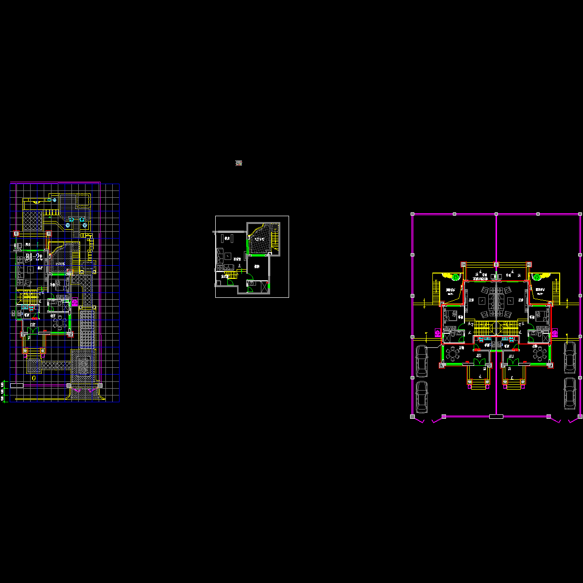 455#别墅平面b1-2.dwg